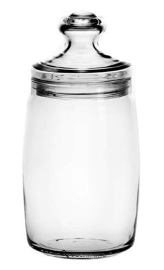 Банка Чешни 1100мл со стек крыш.97425